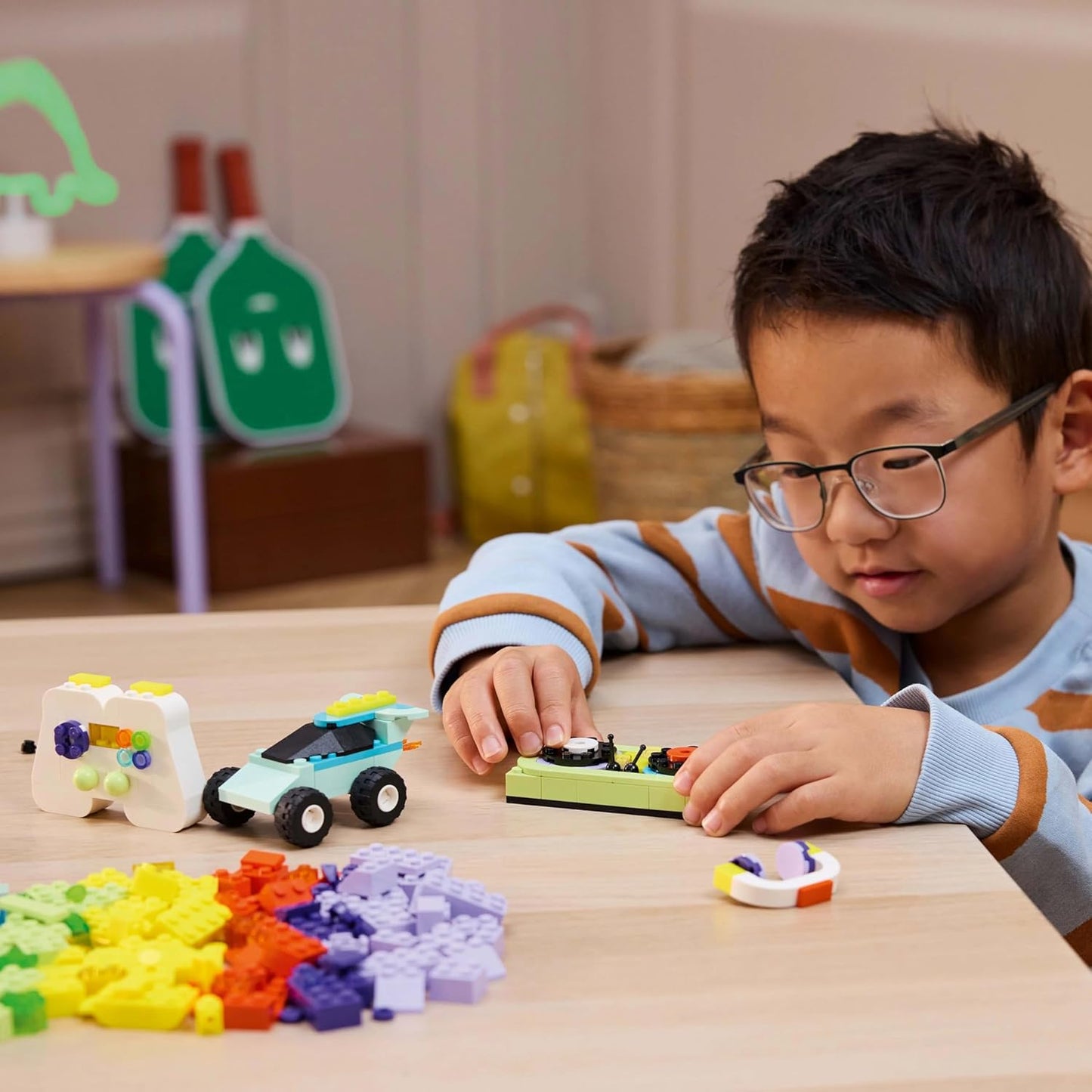 LEGO Classic Cool Creative Box, Colorful Building Bricks Toy 11043 Building Blocks Toys for 5+ Gift for Boys and Girls