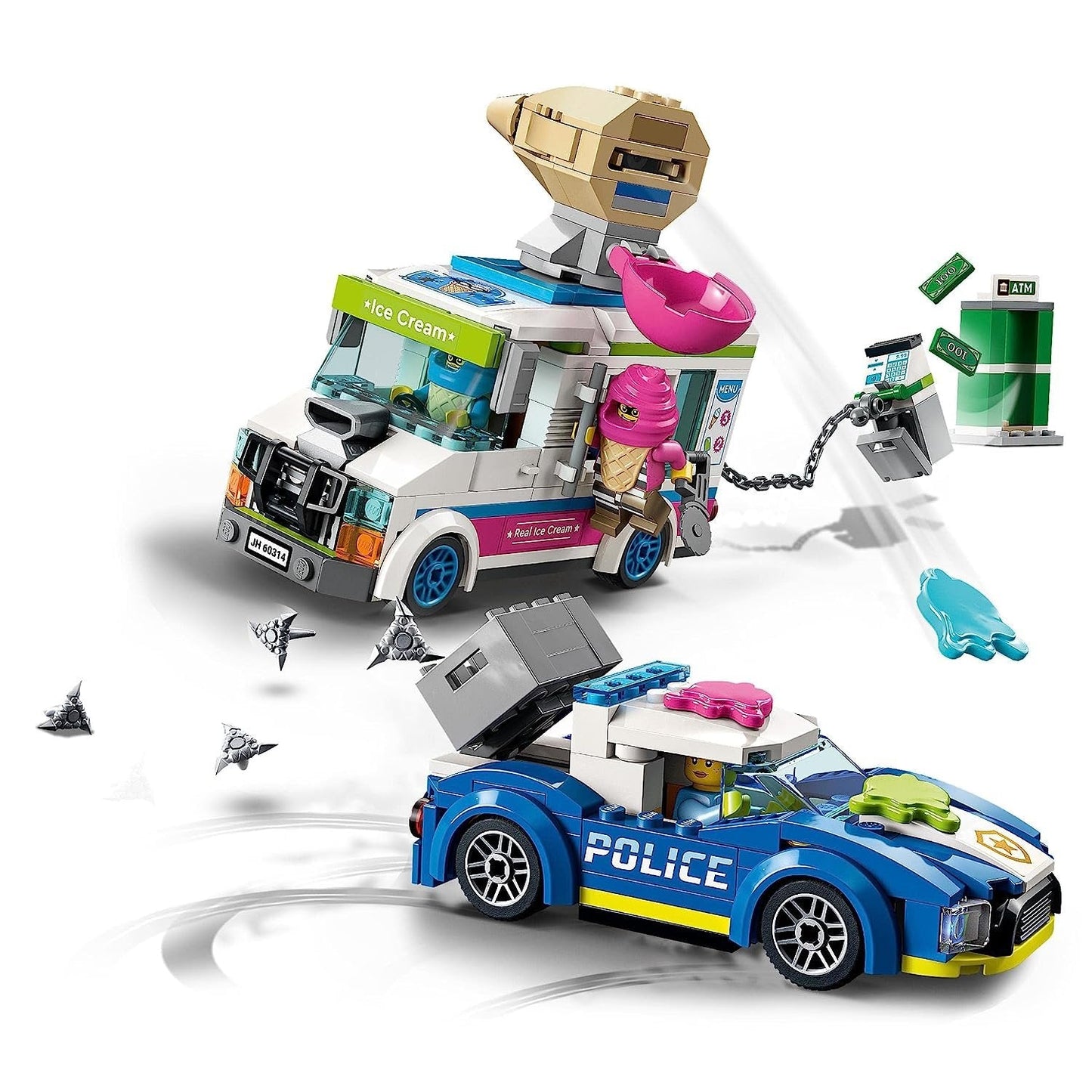 LEGO 60314 City Ice Cream Van Police Chase