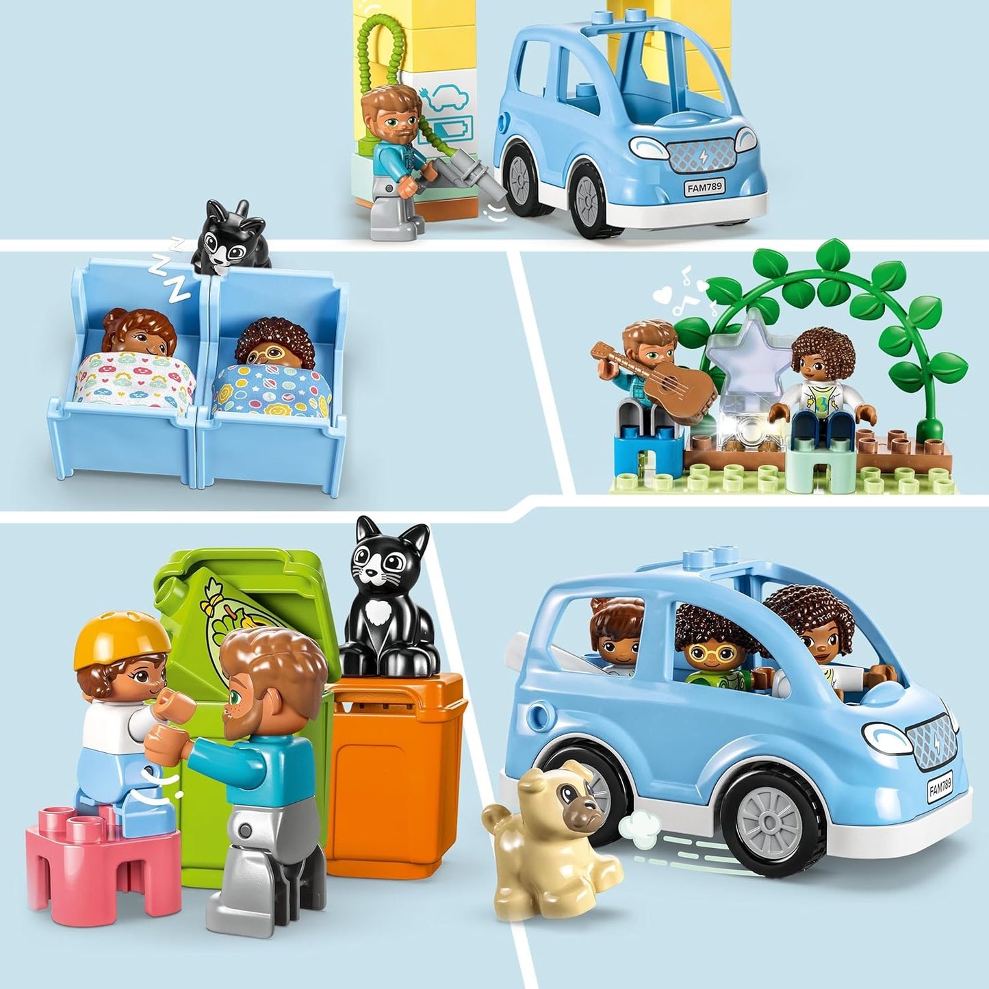 LEGO 10994 DUPLO My Town The Family House 3-in-1 Building Set (1083 Pieces)