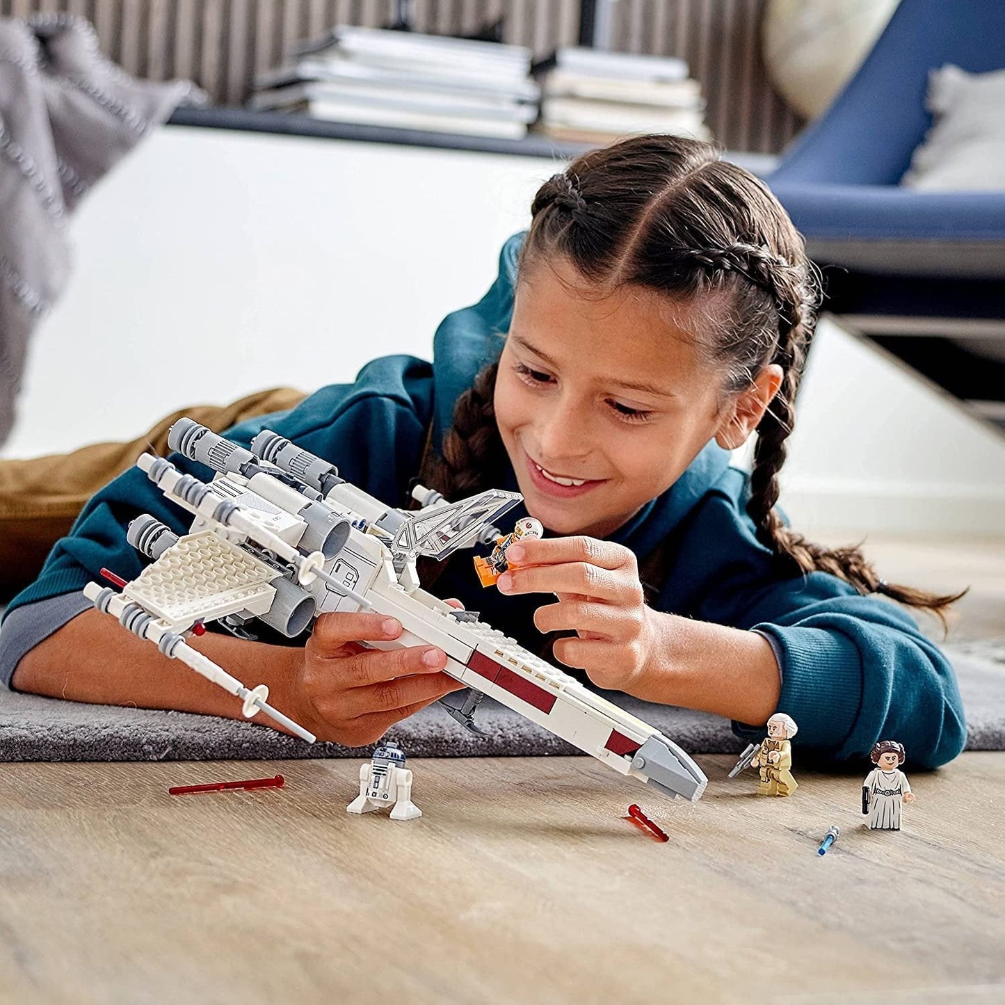 LEGO 75301 Star Wars Luke Skywalker’s X-Wing Fighter ,Awesome Toy Building Kit (474 Pieces)