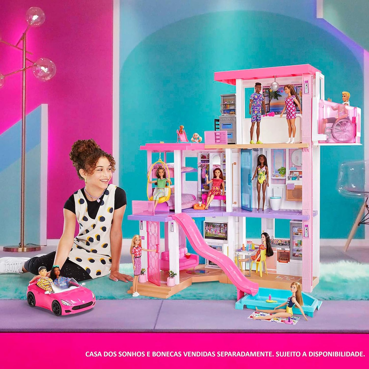 Barbie Mattel - Convertible,for Adult,pink