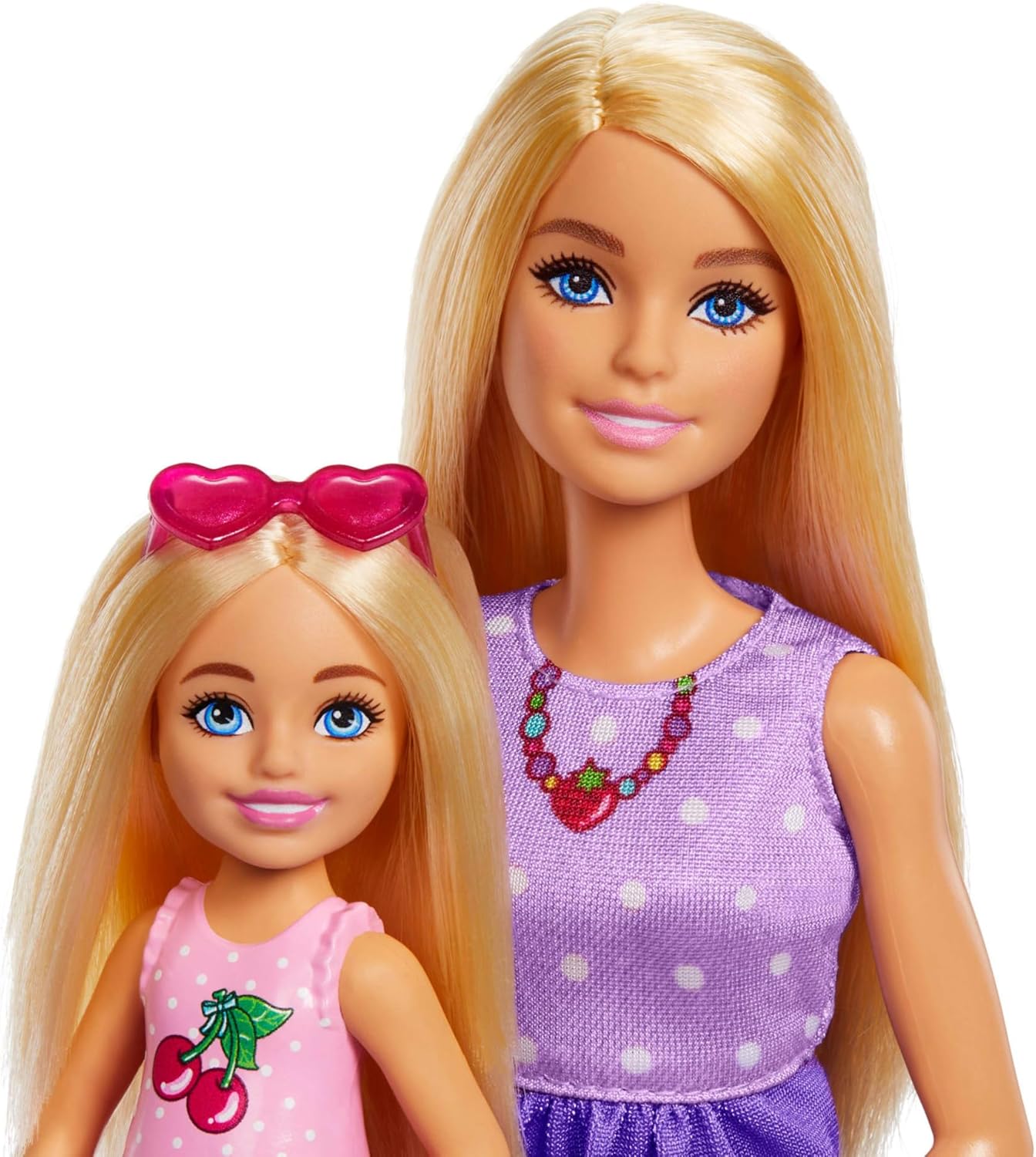 Barbie Family & Friends Dolls & Accessories Playset, Picnic-Themed Playset with Fashion & Small Dolls, Plus 9 Pieces Including Food, JBF43