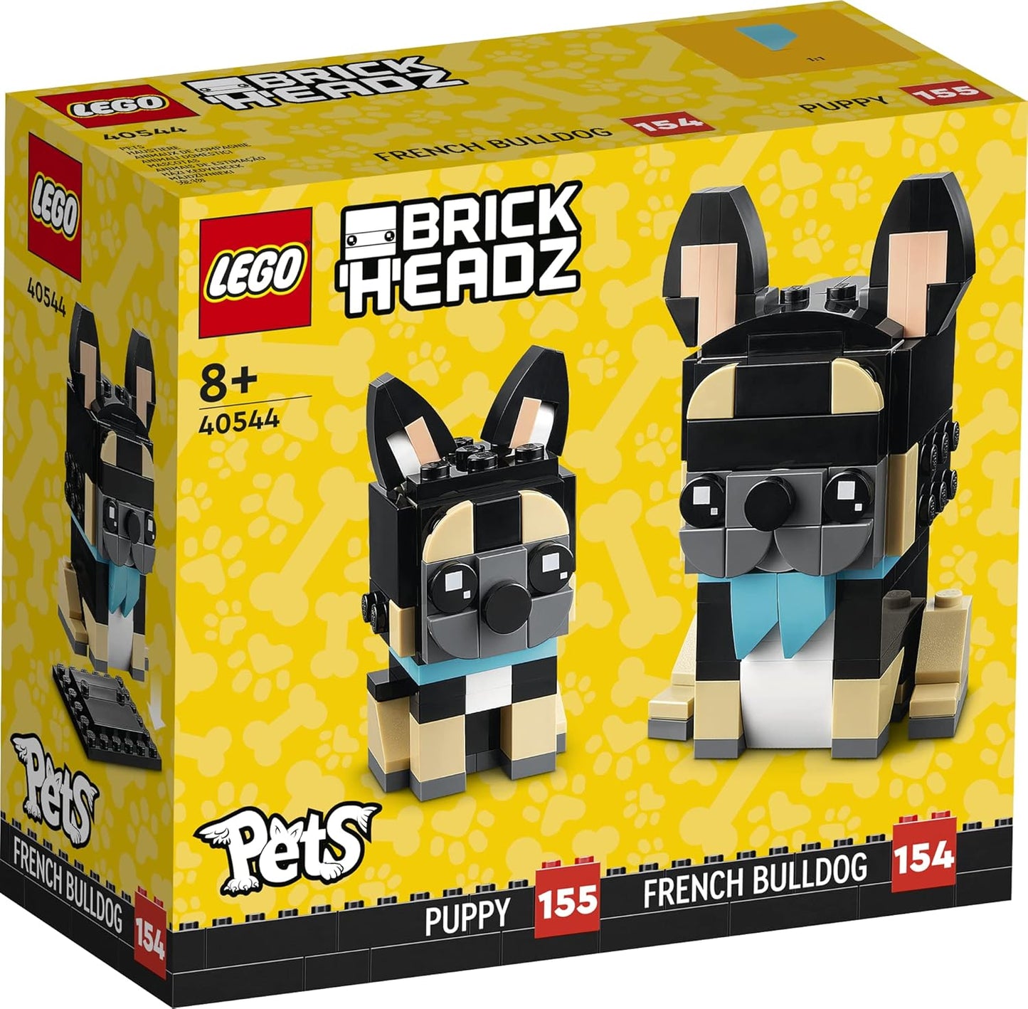 LEGO Brickheadz French Bulldog and Puppy 40544 (237pcs)