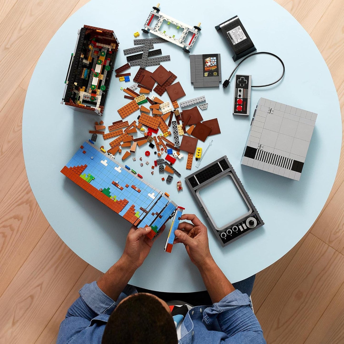 LEGO Nintendo Entertainment System 71374 NES Building Kit (2,646 Pieces) Multicolor