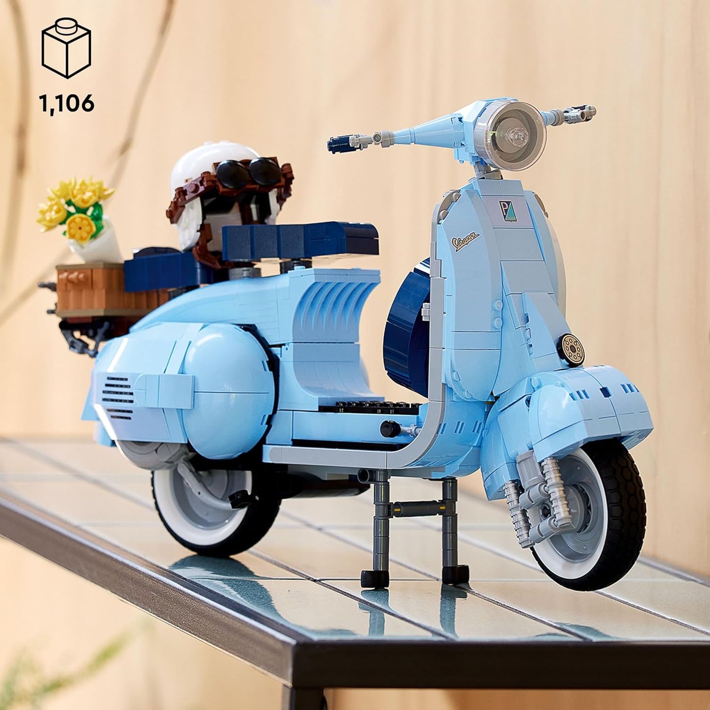 LEGO 10298! Vespa 125 Building Kit For The Adults (1,106 Pieces)