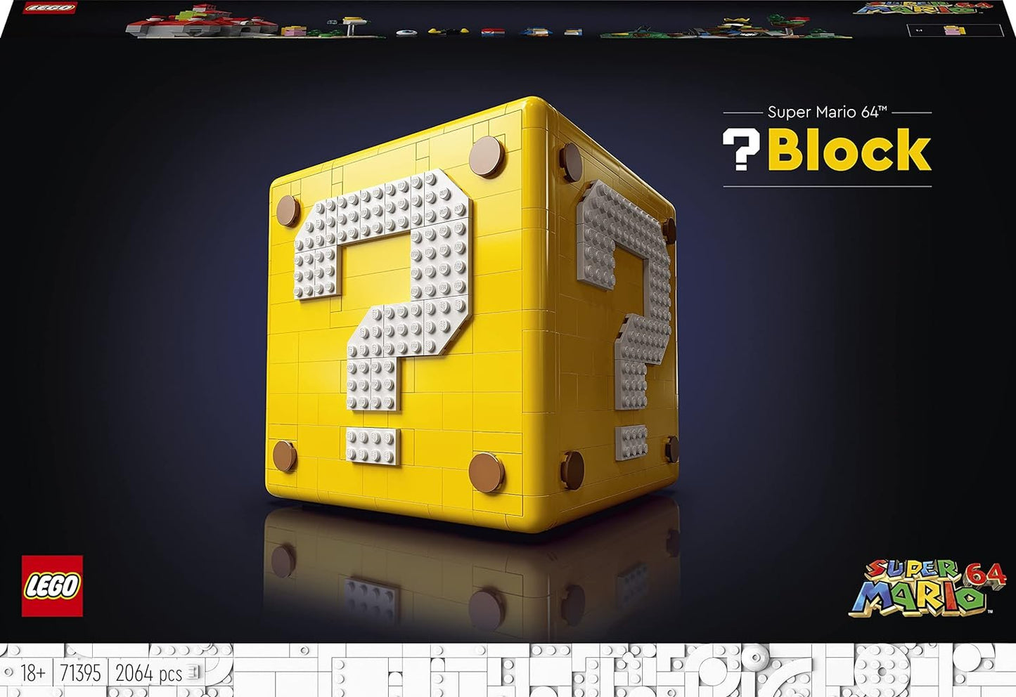 Lego Super Mario 64 Question Mark Block 71395 (2064 pcs)