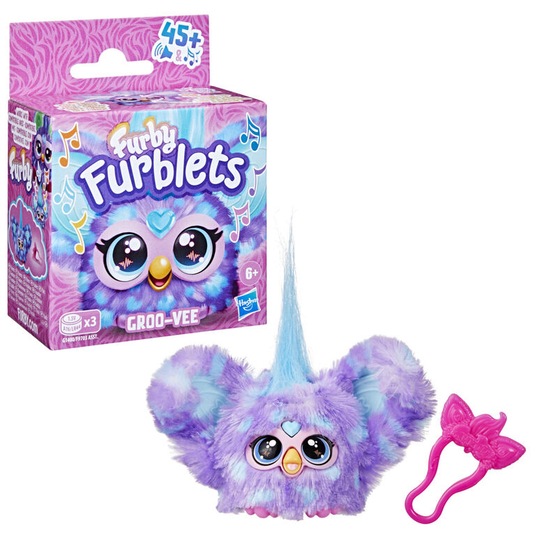 "Furby Furblets GROO-VEE : Interactive Plush & Pet Toy Magic!"