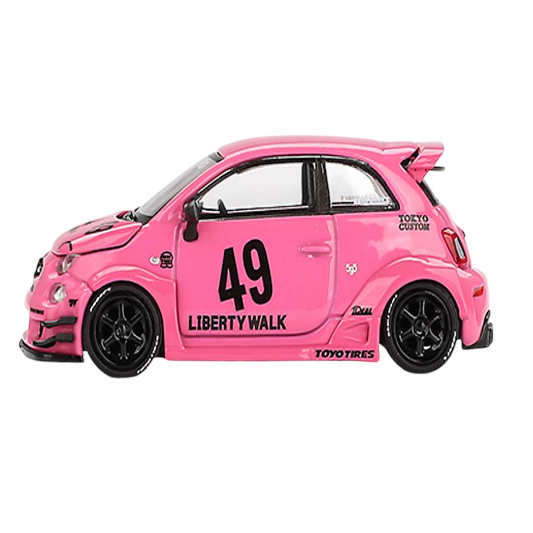 MINI GT ABARTH 595 LB-WORKS X ABAS WORKS PINK