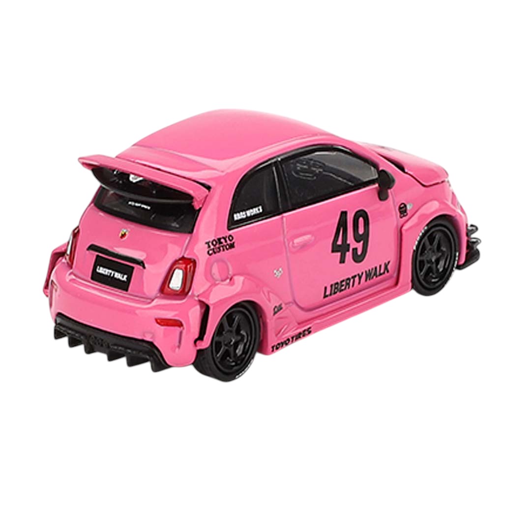 MINI GT ABARTH 595 LB-WORKS X ABAS WORKS PINK