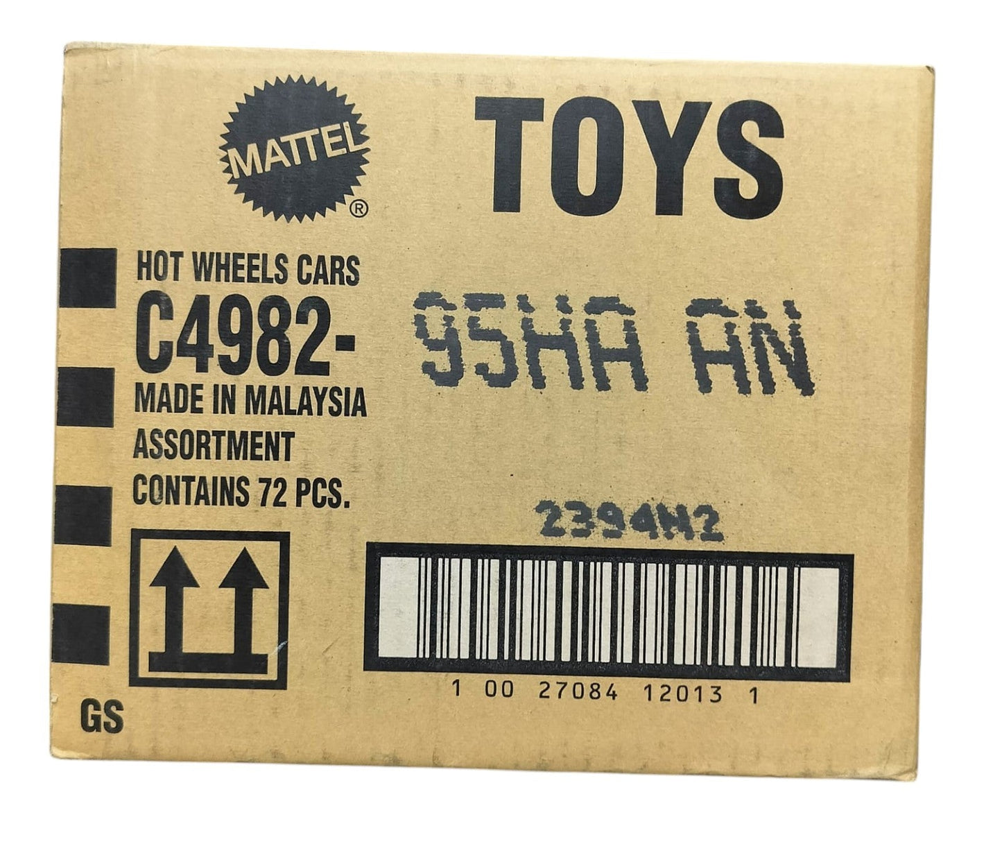Hot Wheels 2025 Factory-Sealed Case J (95HA AN) – 72 Die-Cast Cars by Mattel (Brand New Box)