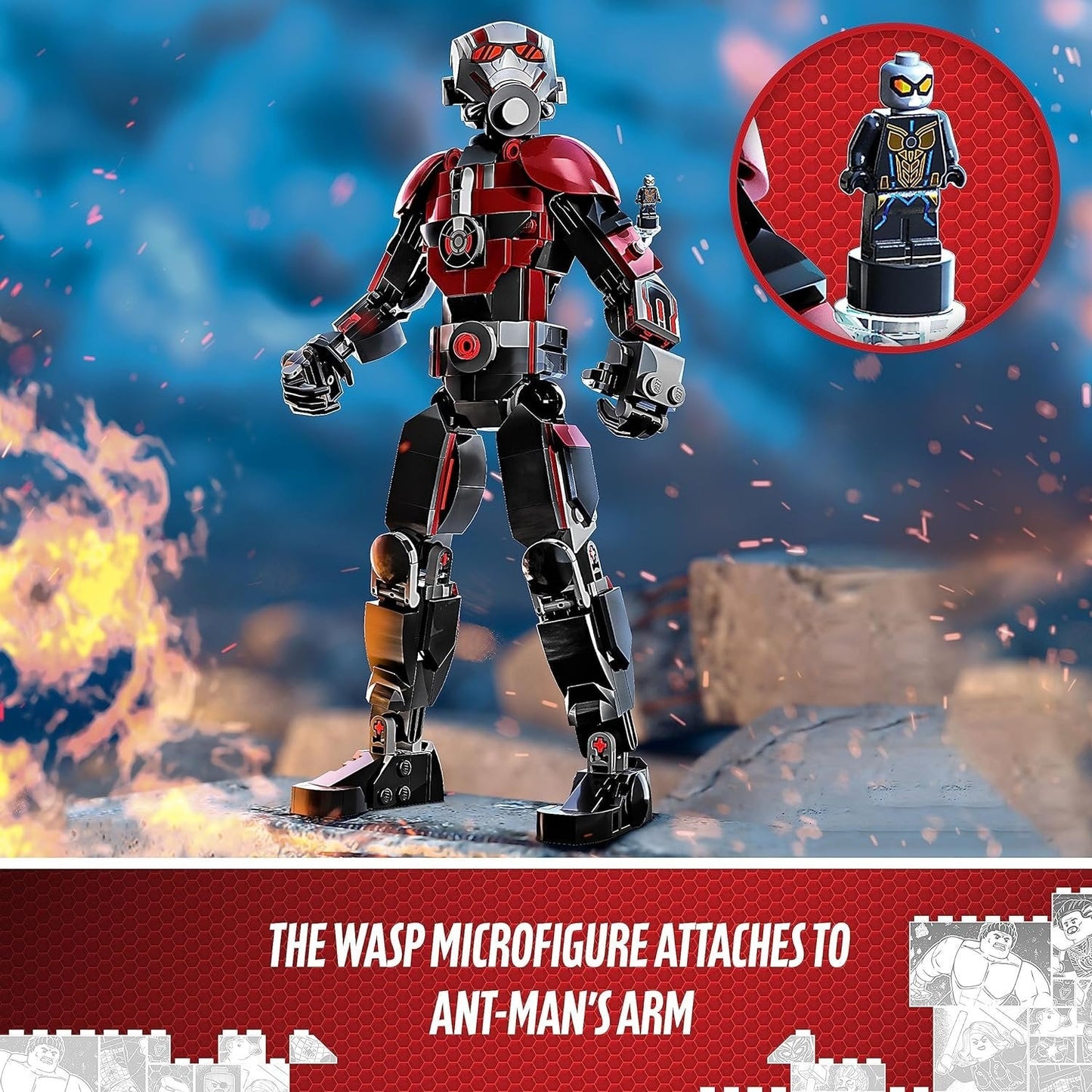 LEGO Marvel Ant-Man Construction Figure 76256