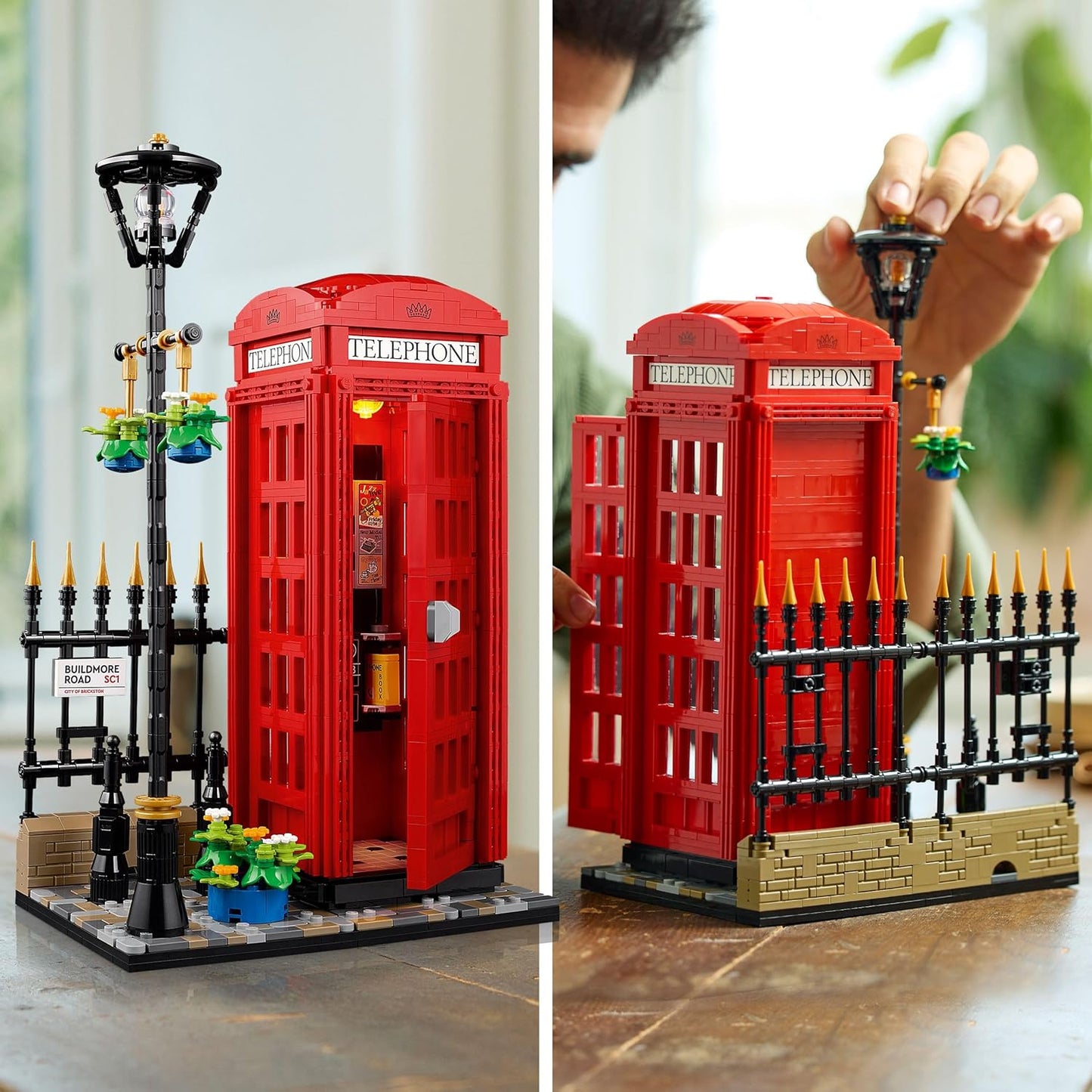 LEGO 21347 Red London Telephone Box