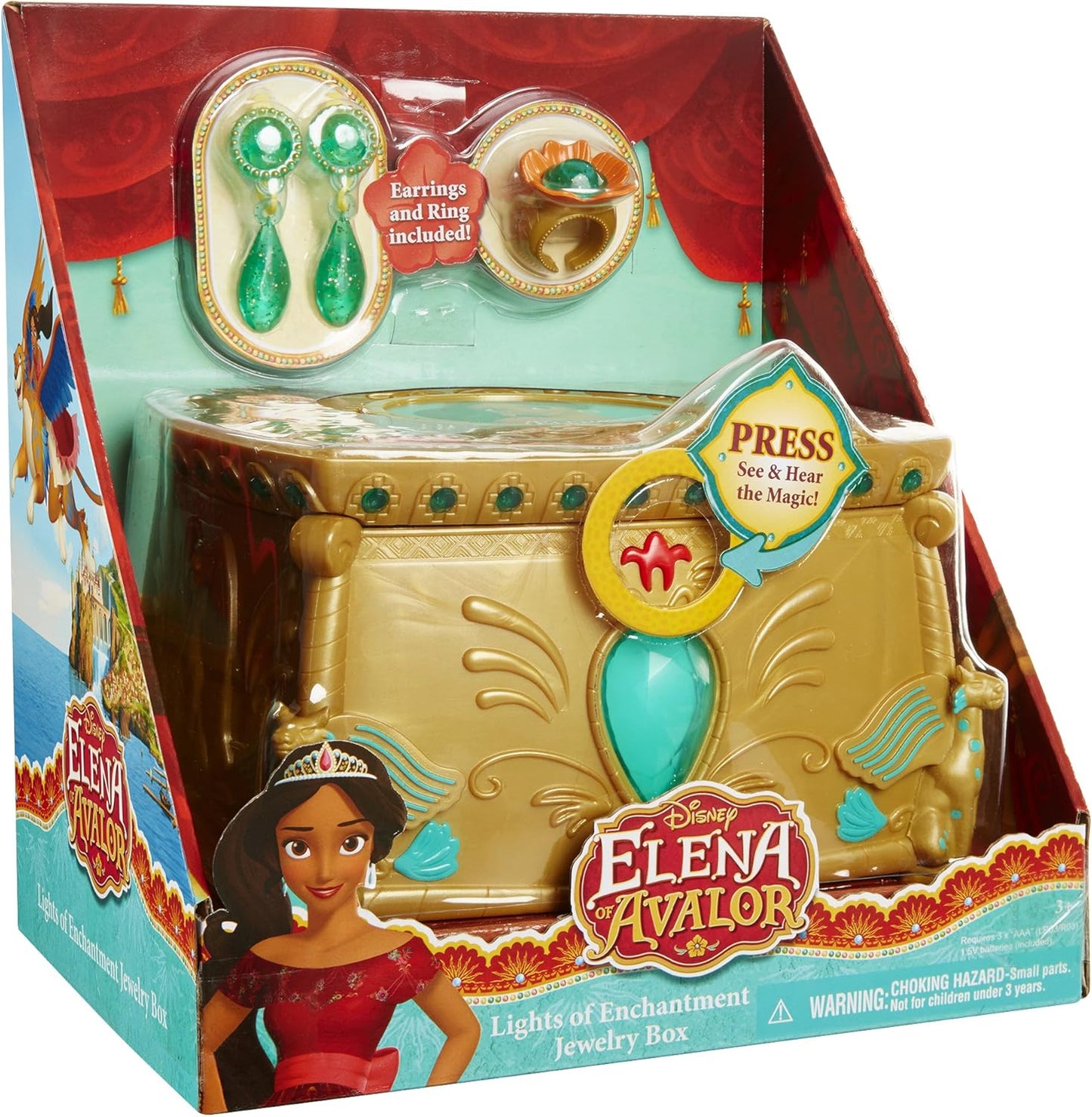 Disney Elena Of Avalor Light Of Enchantment Jewelry Box