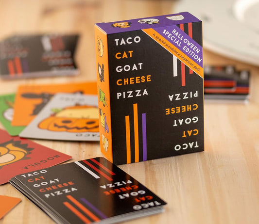 Taco Cat Goat Cheese Pizza Halloween Edition Board Game