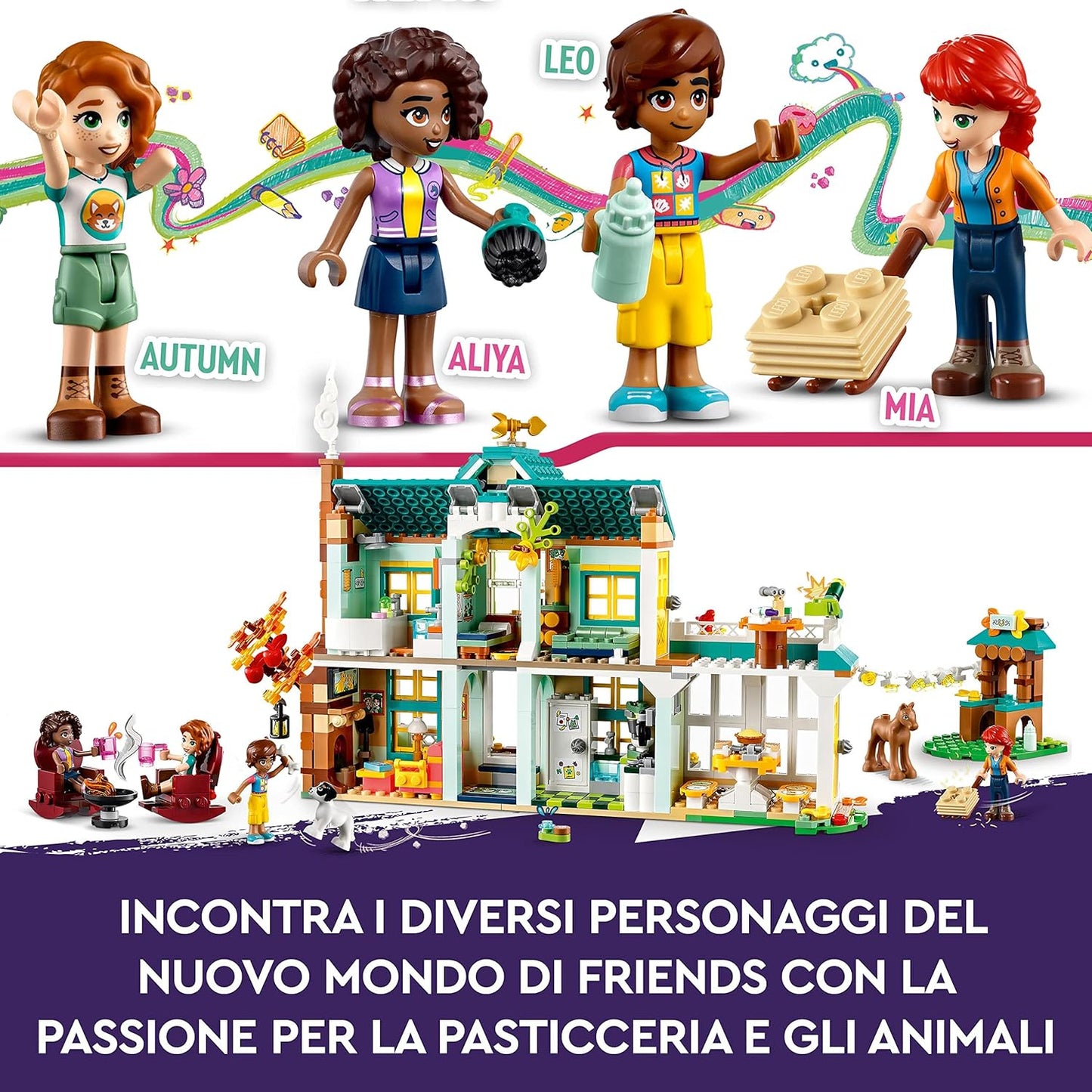 LEGO 41730! Friends Autumn’s House 41730 Building Toy Set (853 Pieces)