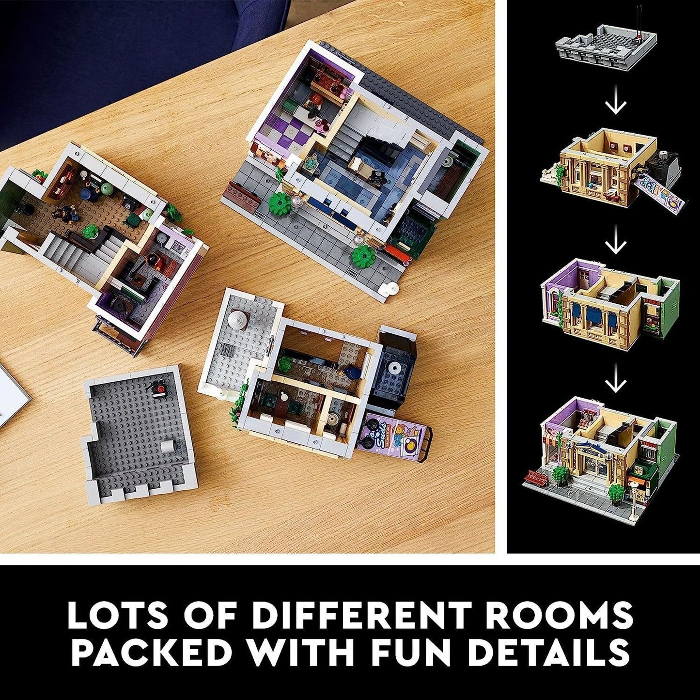 LEGO Police Station 10278 Building Kit (2,923 Pieces)