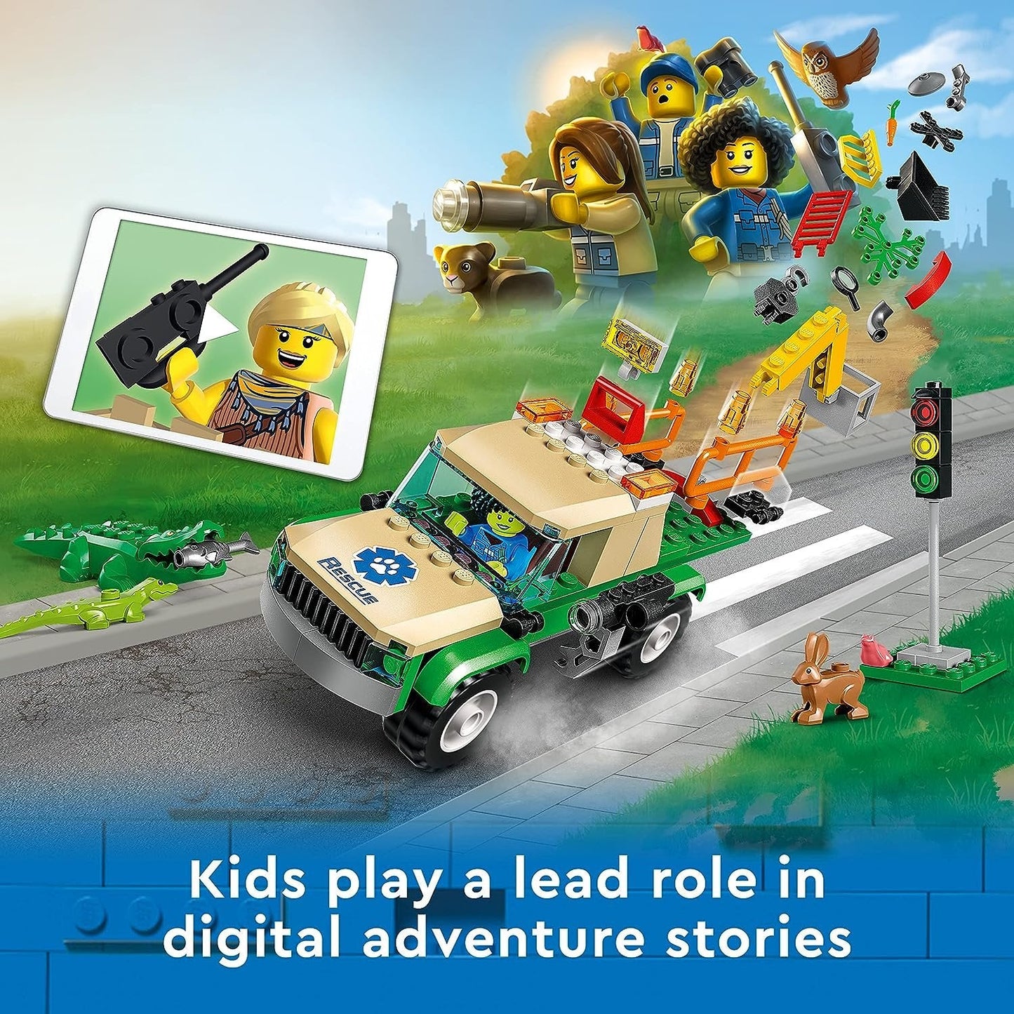 LEGO 60353 City Wild Animal Rescue Missions (246 Pieces)