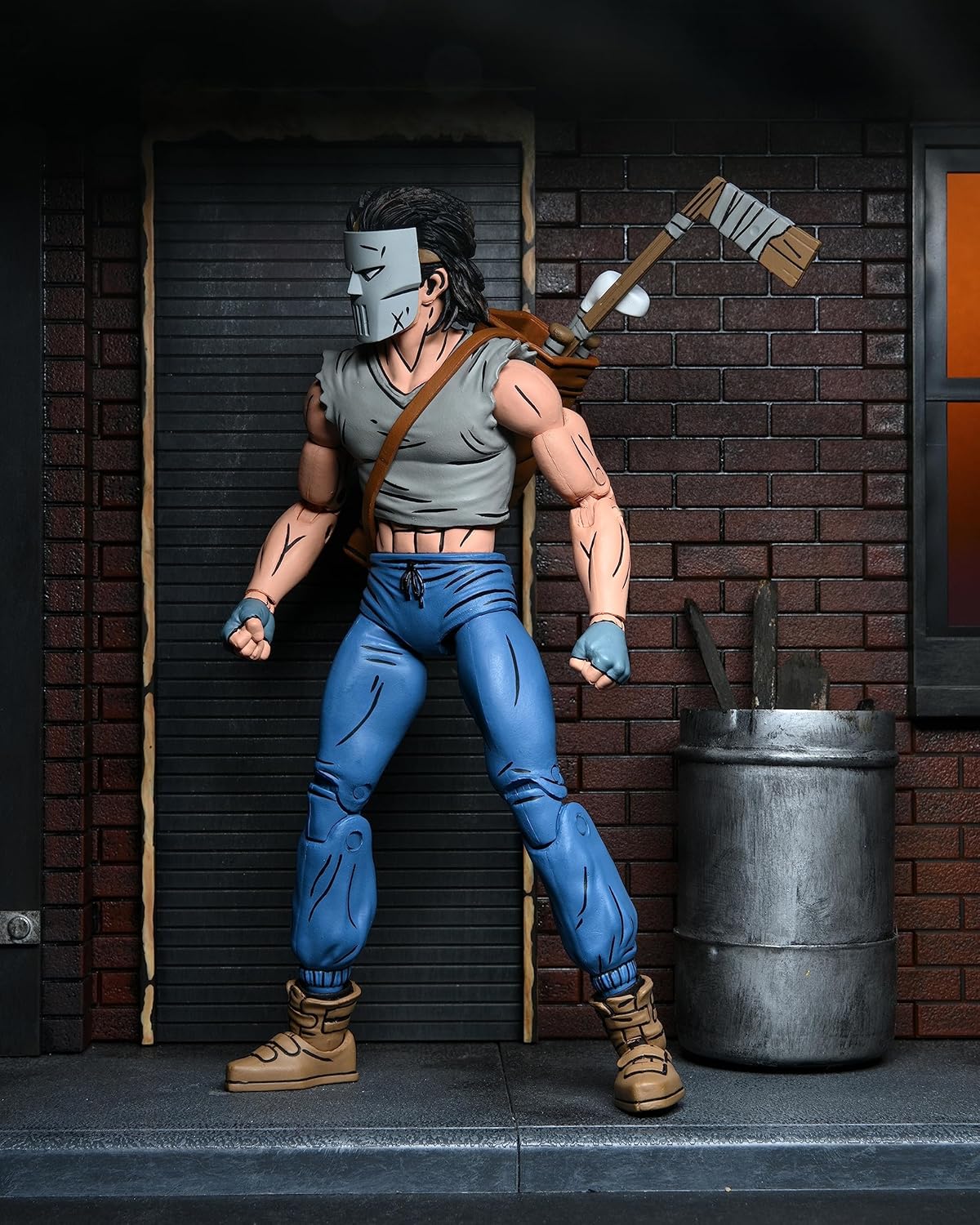 NECA – Teenage Mutant Ninja Turtles (Mirage Comics) – 7” Scale Action Figure – Casey Jones