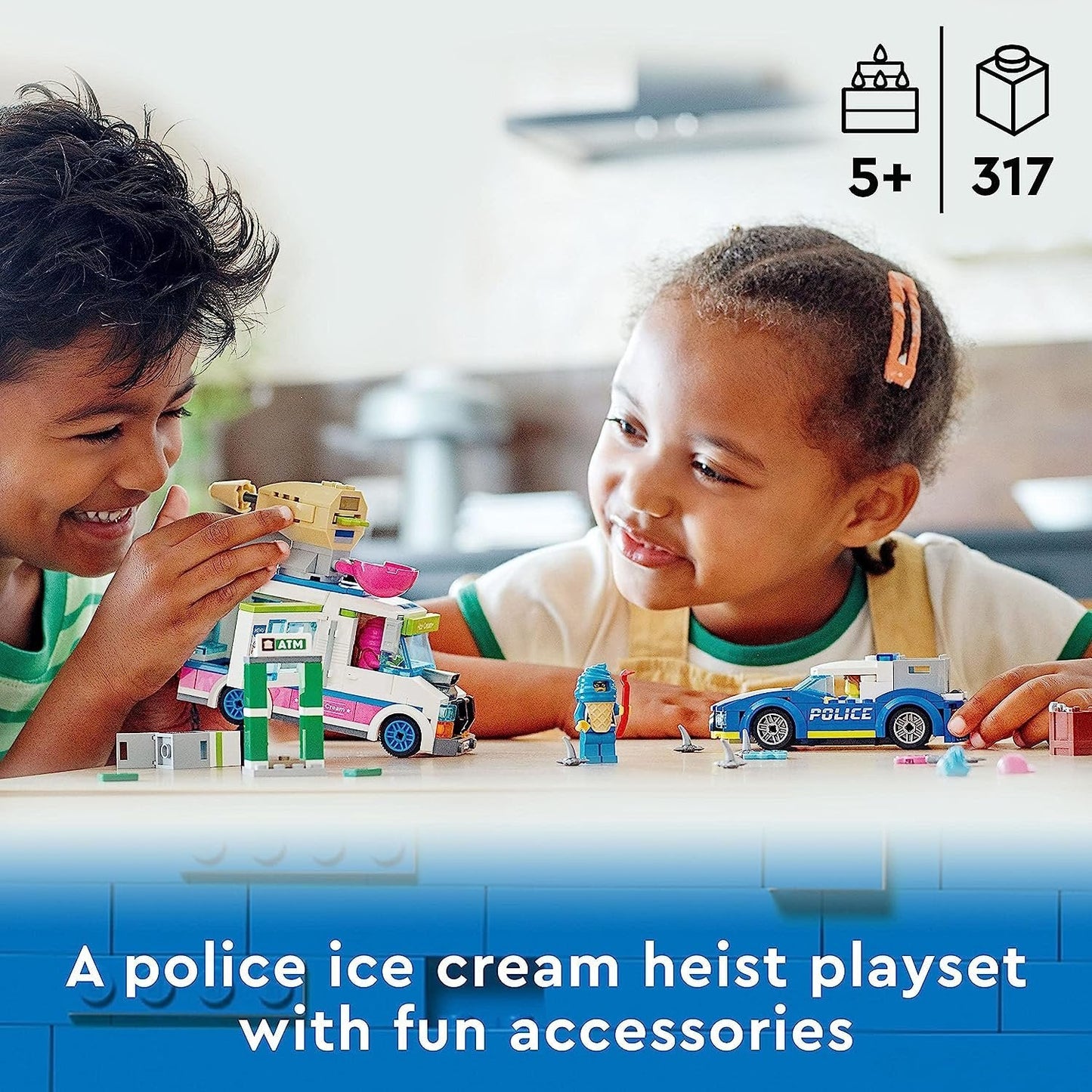 LEGO 60314 City Ice Cream Van Police Chase