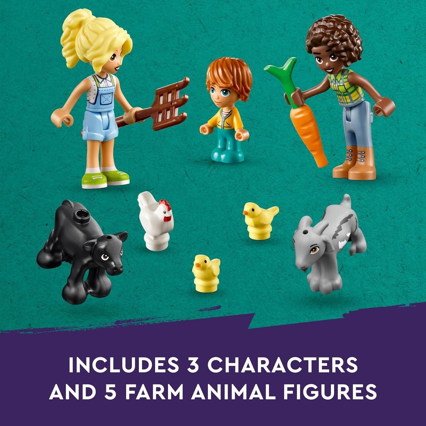 LEGO Friends Farm Animal Sanctuary Toy 42617 (489 Pieces)