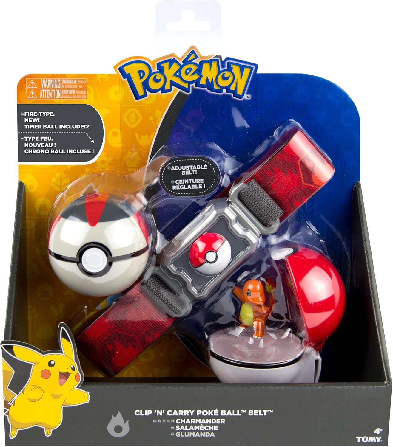 Action Set - Pokémon - Poké Ball Belt - Charmander - Sunny TOMYT19206