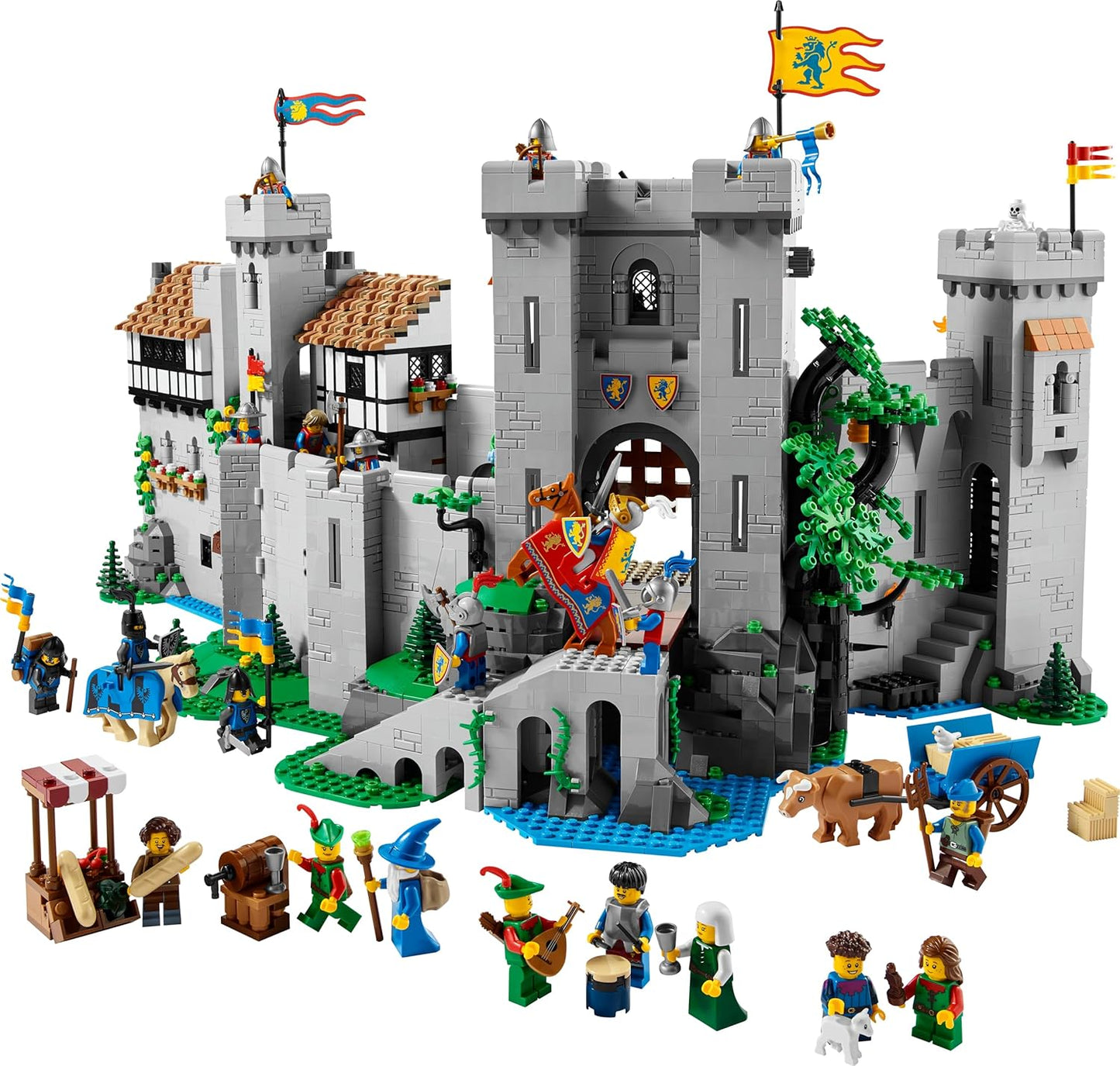 LEGO Lion Knights’ Castle 10305 Building Kit (4,514 Pieces)
