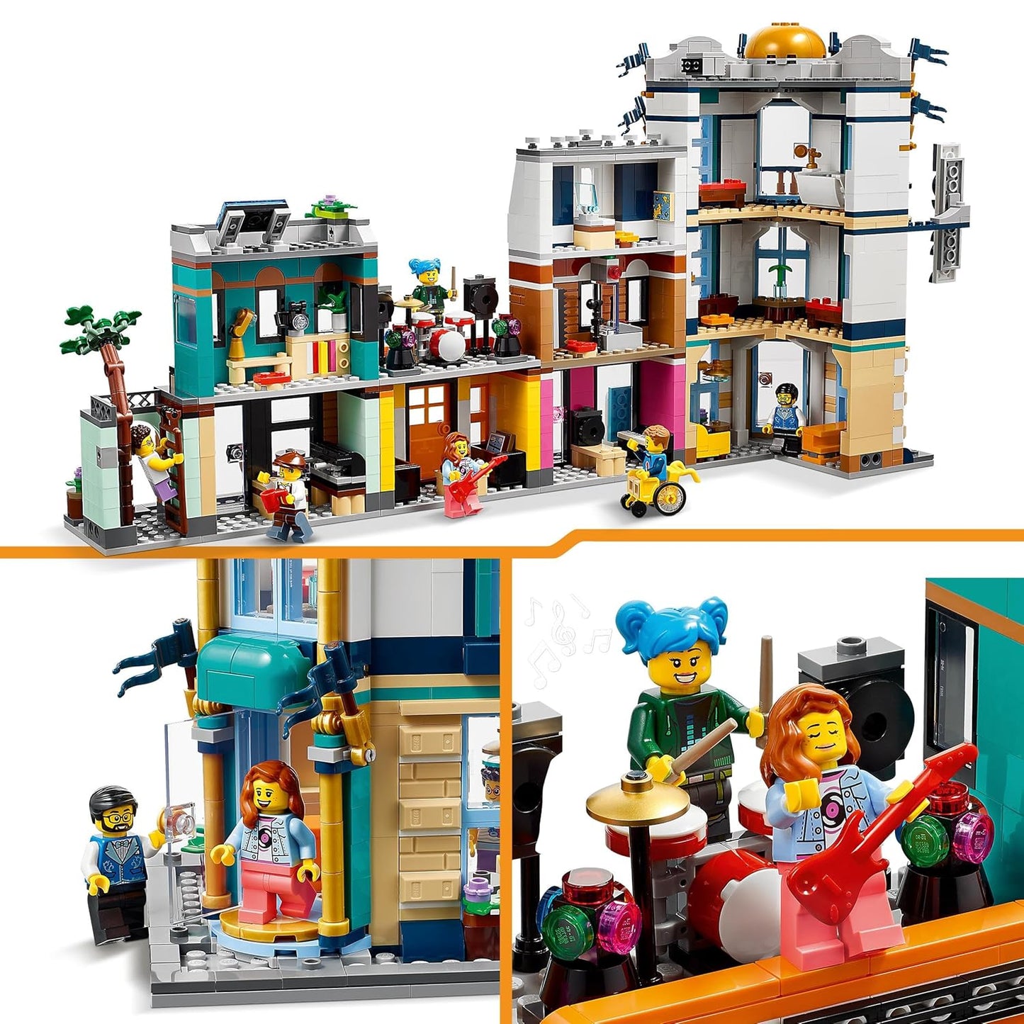 LEGO 31141 Creator Main Street with (1,459 Pieces)