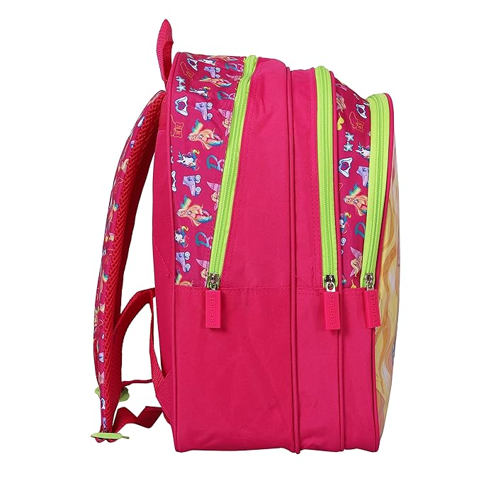 Striders Barbie Rainbow Backpack - 36 cm | Colorful & Stylish School Bag for Kids