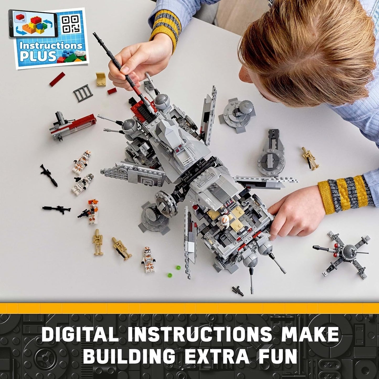 LEGO Star Wars at-TE Walker 75337 Building Kit (1,082 Pieces)