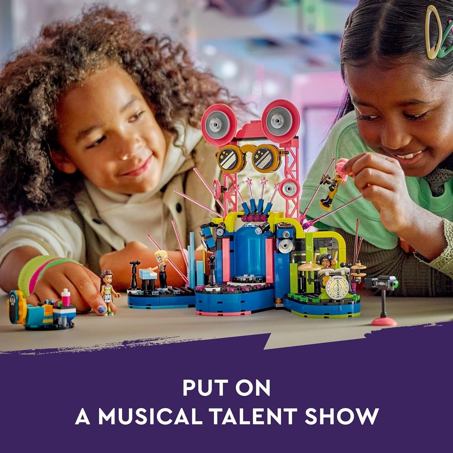 LEGO Friends Heartlake City Music Talent Show Toy 42616 (669 Pieces)