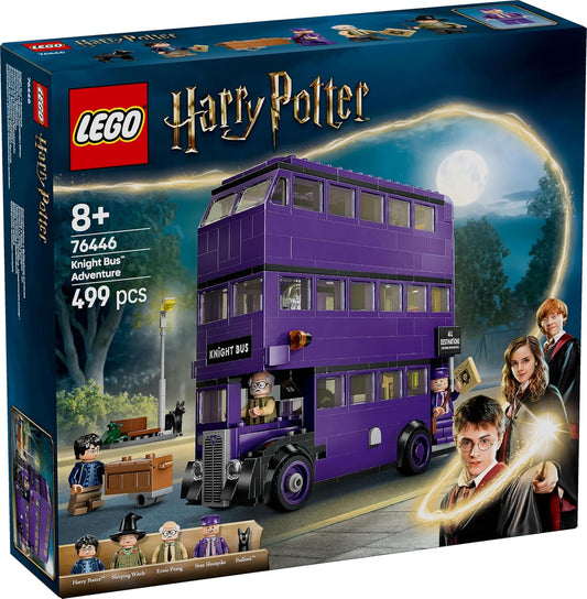 LEGO Harry Potter Knight Bus Adventure, Magic Vehicle Toy 76446 Building Blocks Toys for 8+ Gift for Boys and Girls