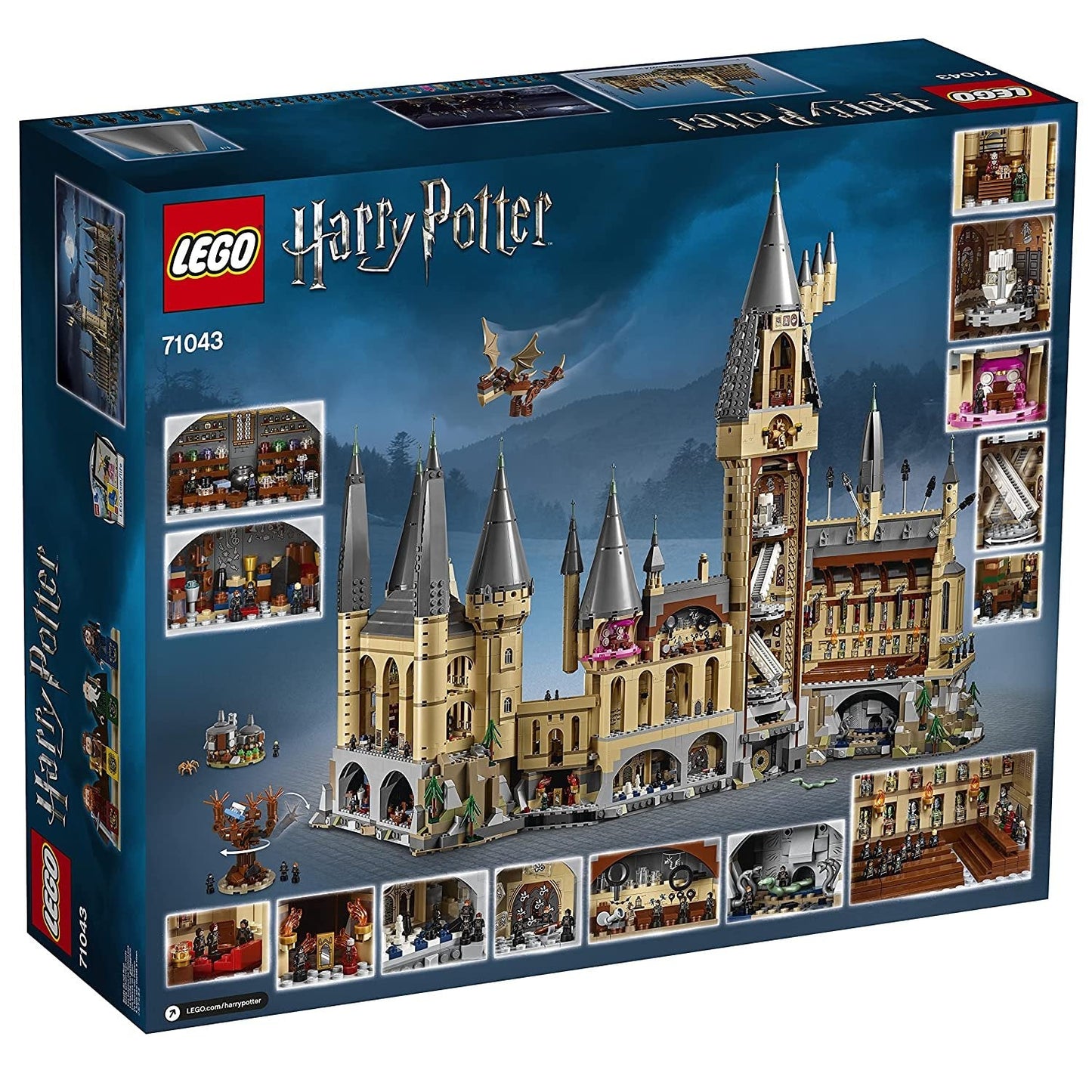 Lego 71043 Harry Potter Hogwarts Castle Building Set (6020 Piece)