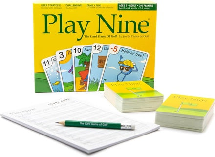 Play Nine, The Card Game of Golf Board Game