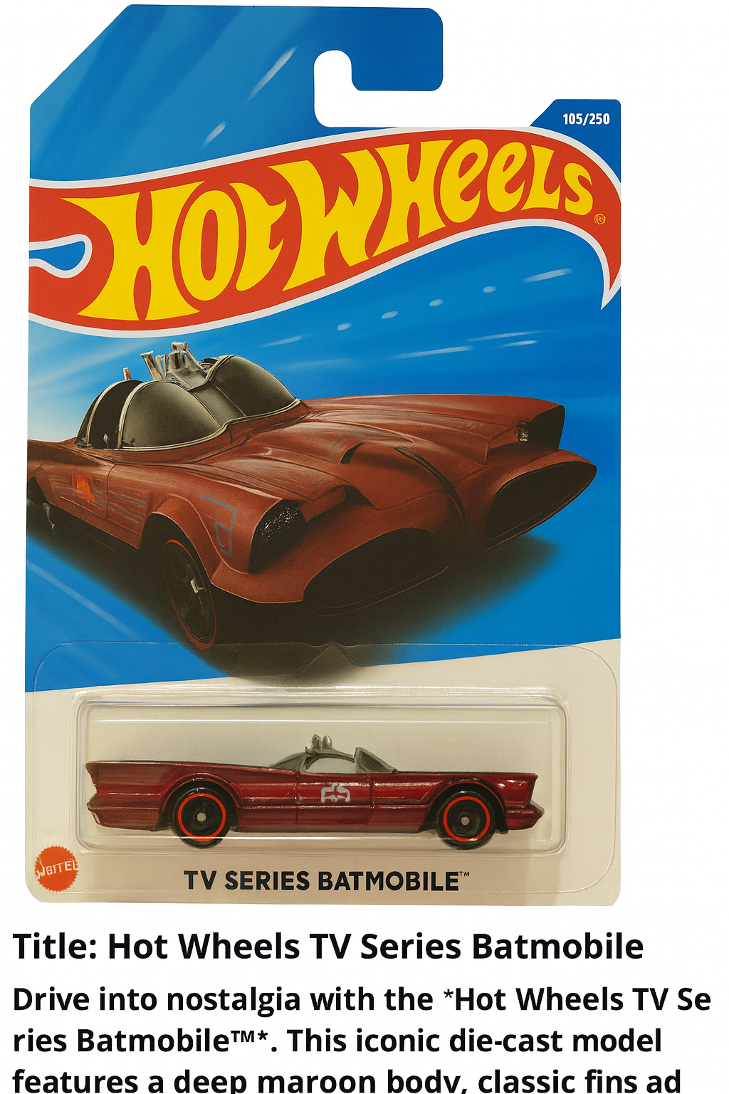 Hot Wheels TV Series Batmobile