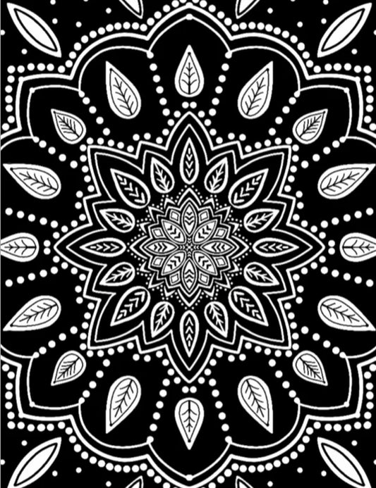 Creative Pages Neon Coloring Kit Mystical Mandalas