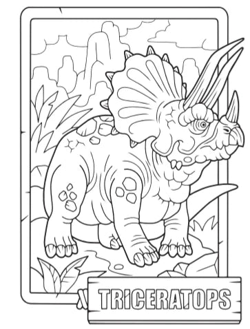 Dinosaurs Creative Pages Coloring Kit No review yet. Write Review