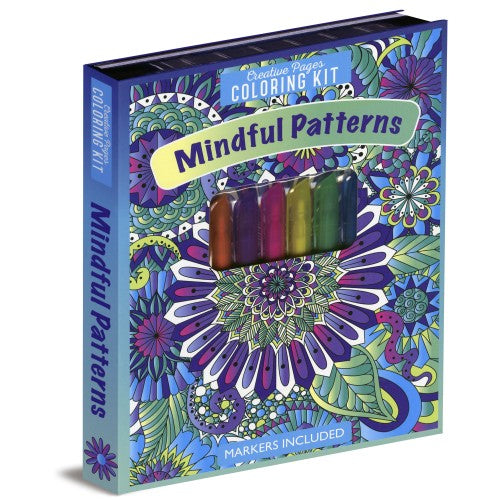MINDFUL PATTERNS CREATIVE PAGES COLORING KIT
