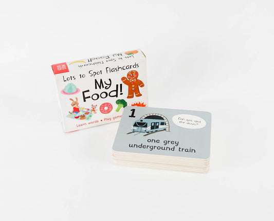 Lots To Spot Flashcards: My Food! Card Game