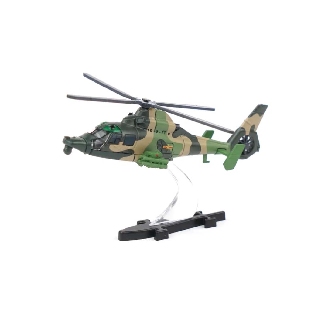 XCARTOYS 1:170 Military Z-9WA Helicopter Model Diecast Metal