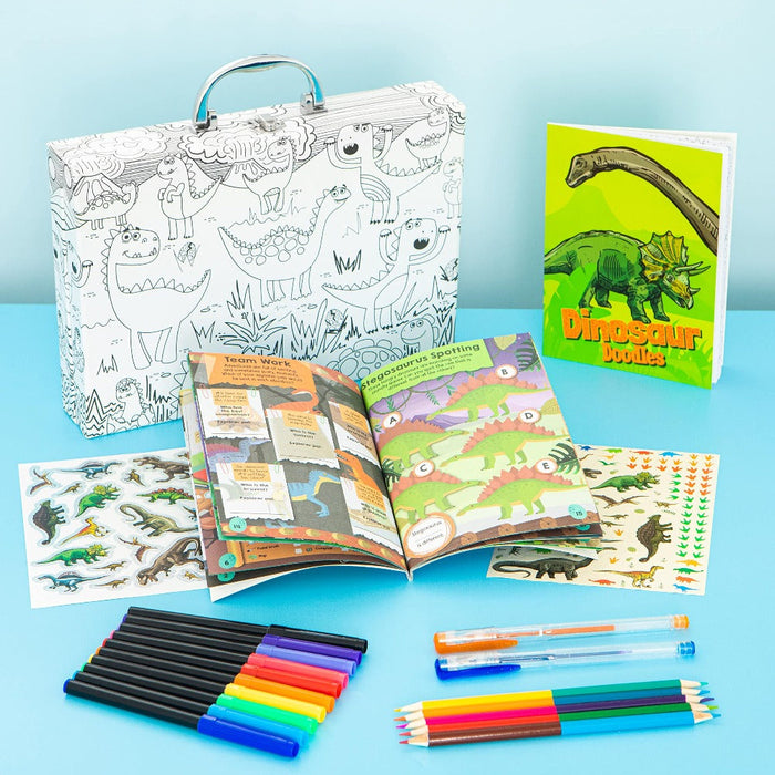 Colour & Carry Dinosaur Activity Colouring Kit