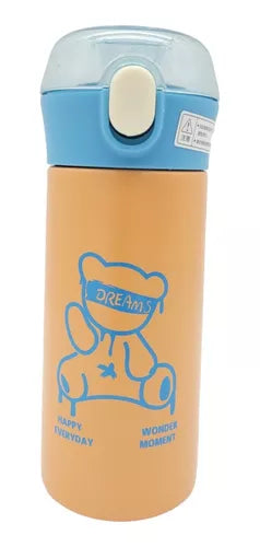 You Cup : Stainless Steel Water Bottle For Kids 380 ML (Orange)
