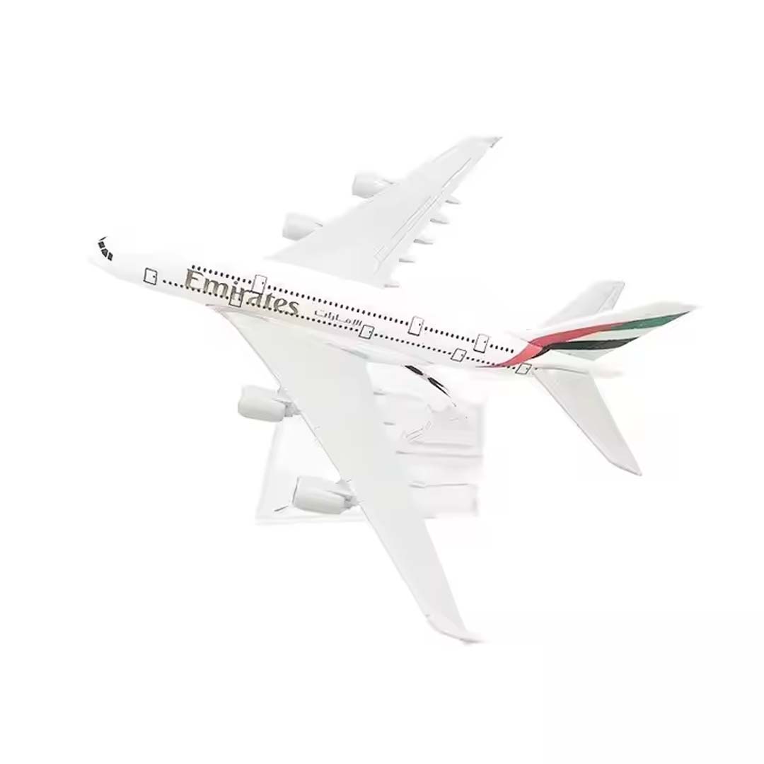 Collectible 1:400 Scale Aircraft Models Airplane - Emirates A380 (16 cm)