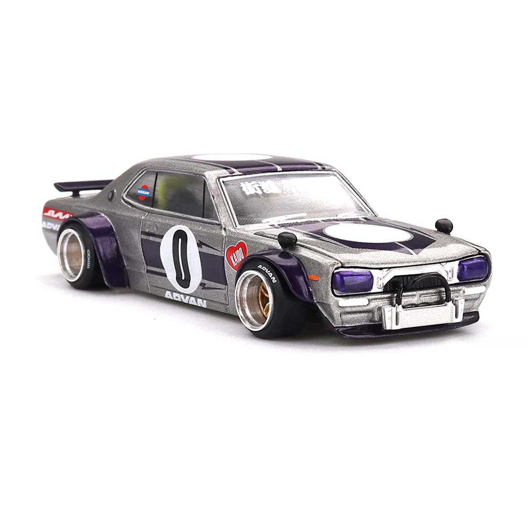 Mini GT 1/64 Nissan Skyline GT-R 2000GT-R (KPGC10) Kaido Works V1 Diecast Scale Model Car
