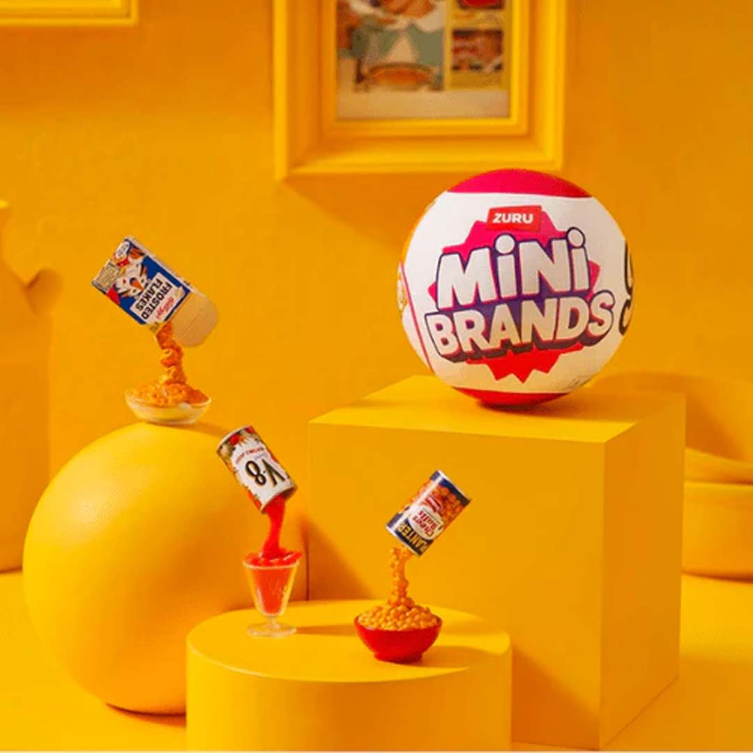 ZURU 5 Surprise Mini Brands Retro Series 1