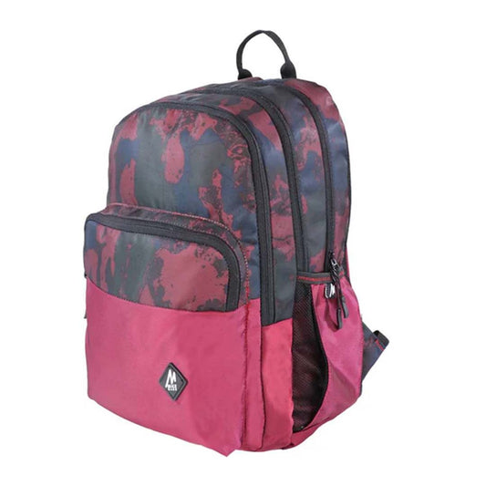 Mike Indigo Backpack – Maroon (MK11001775) | Stylish, Durable & Spacious for Everyday Use