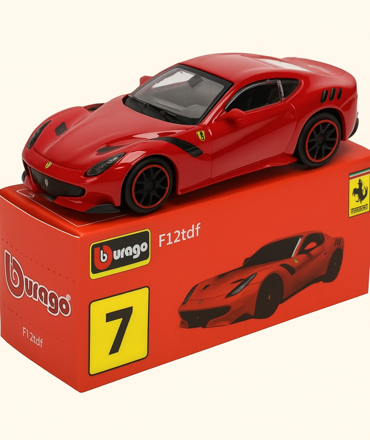Bburago Ferrari F12tdf Die-Cast Model (Red)
