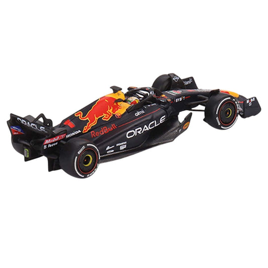 MINI GT Oracle Red Bull Racing RB18 #1 Max Verstappen 2022 Abu Dhabi Grand Prix Winner