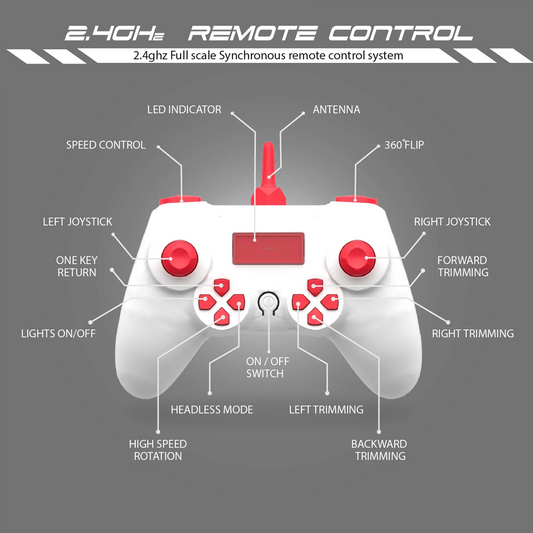 VEER 360 | Altitude Holding Drone | Double Battery-Double Fun - ASSORTED COLOR