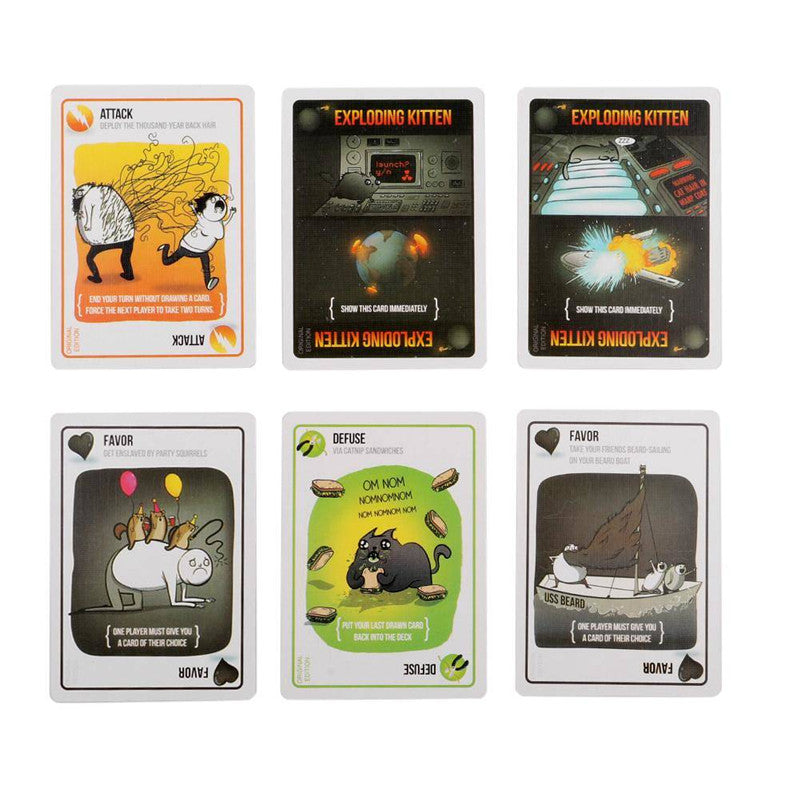 Exploding Kittens Card Game