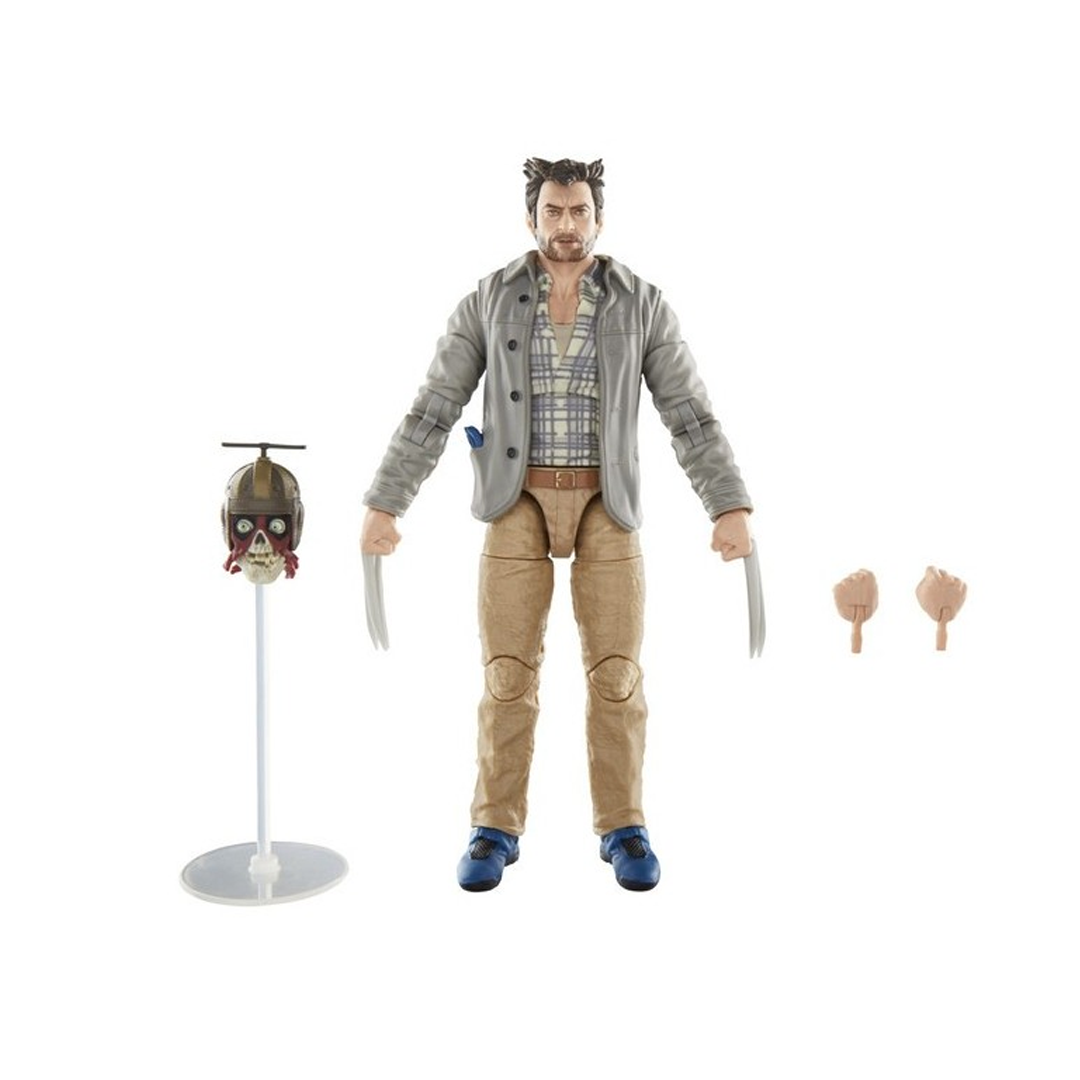 Deadpool & Wolverine Marvel Legends Logan with Headpool Logan Action Figure Age 14+